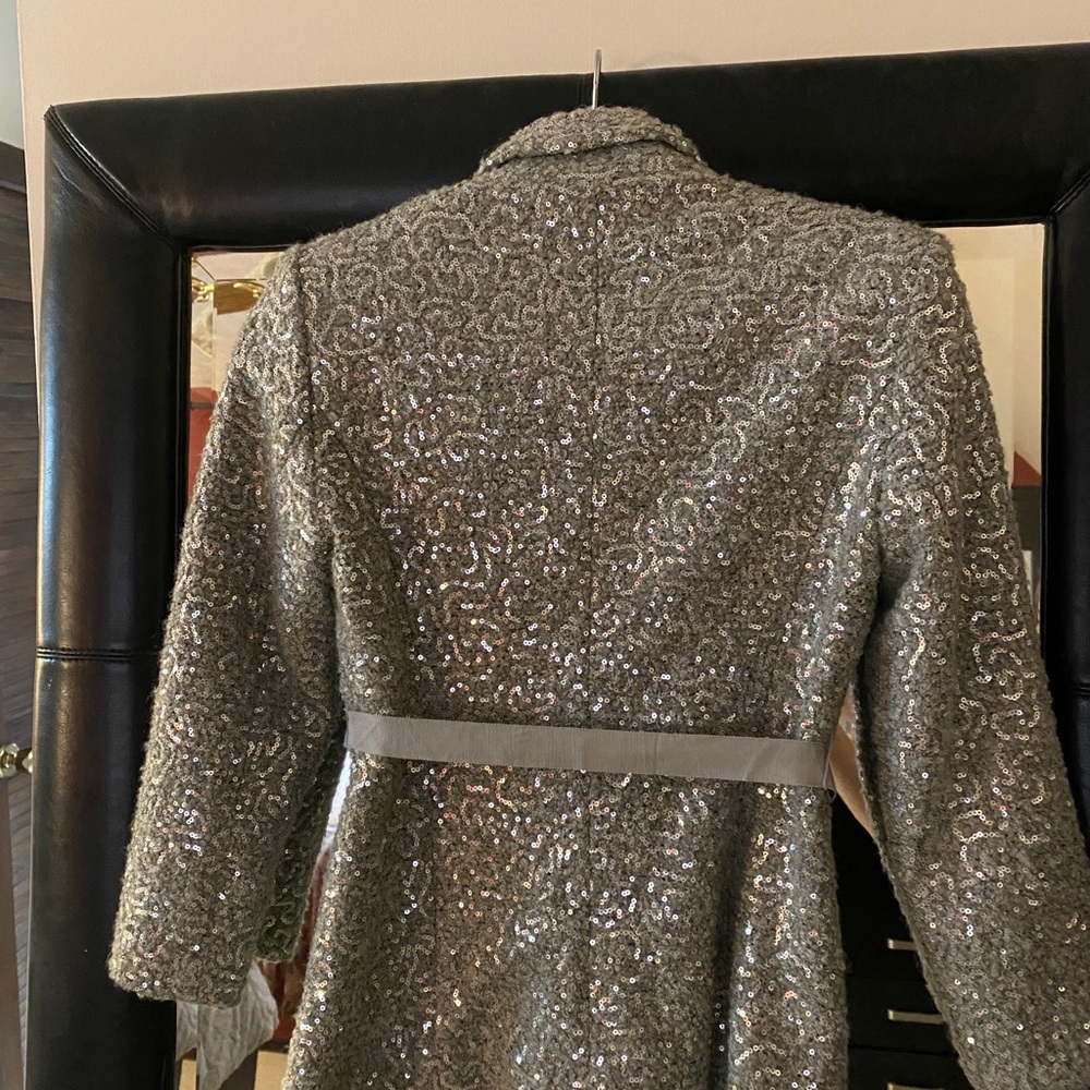 Silver Sequin Jacket - image 4